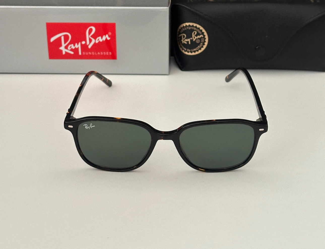 Ray-Ban 2193 663804 51 Leonard Unisex Lacivert Köşeli Çerçeve Güneş Gözlüğü