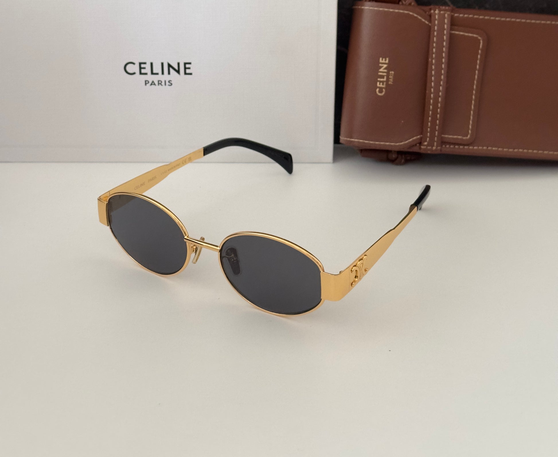 Celine Altın Güneş Gözlükleri
