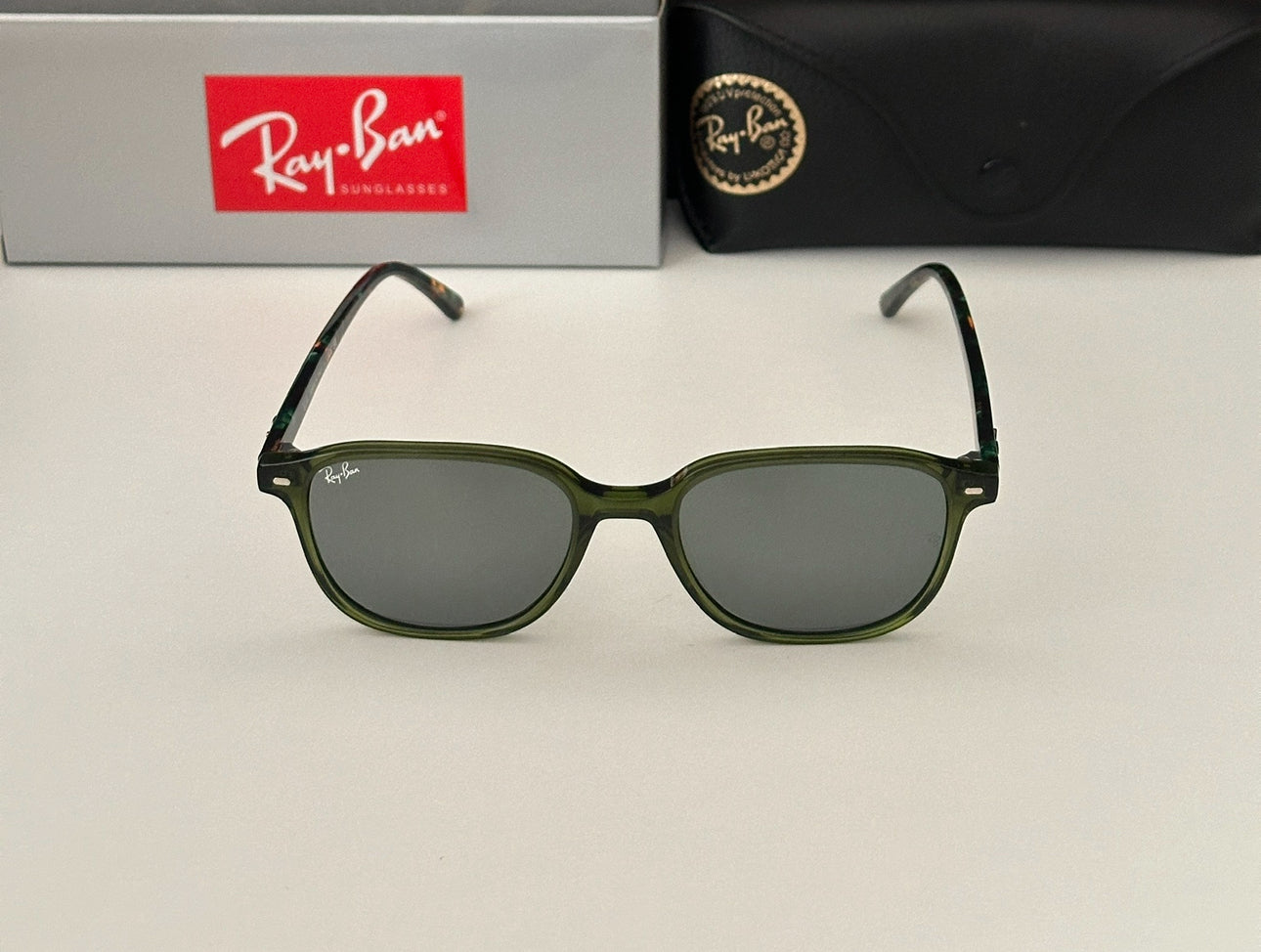 Ray-Ban 2193 663804 51 Leonard Unisex Lacivert Köşeli Çerçeve Güneş Gözlüğü