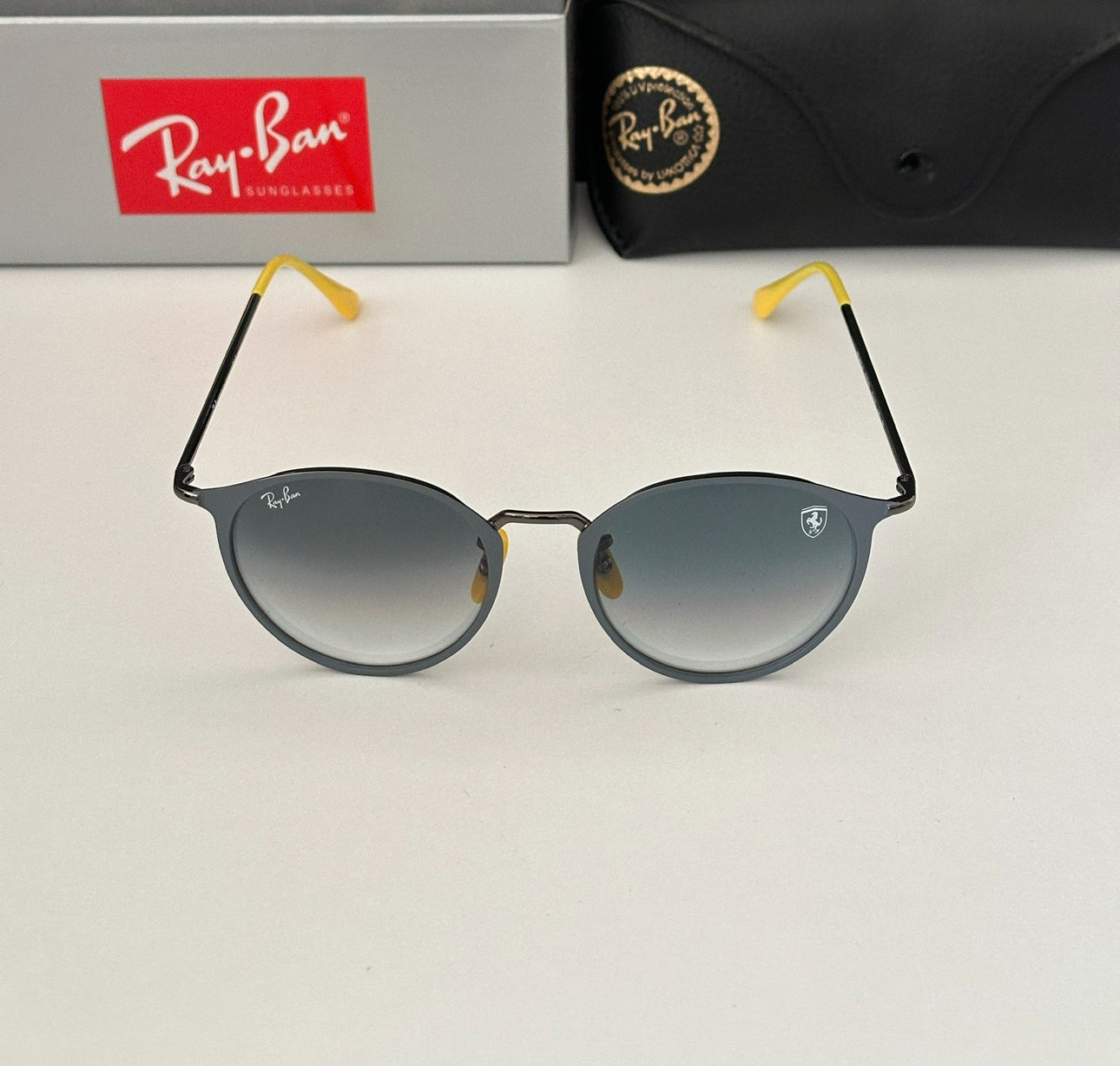 Ray-Ban Ferrari Güneş Gözlükleri - Sarı Aksan